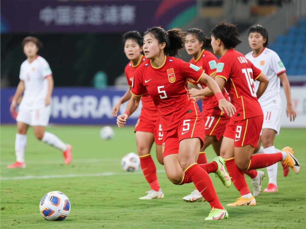 【邀请赛】邵子钦帽子戏法张馨精彩远射 女足5-1大胜泰国夺冠