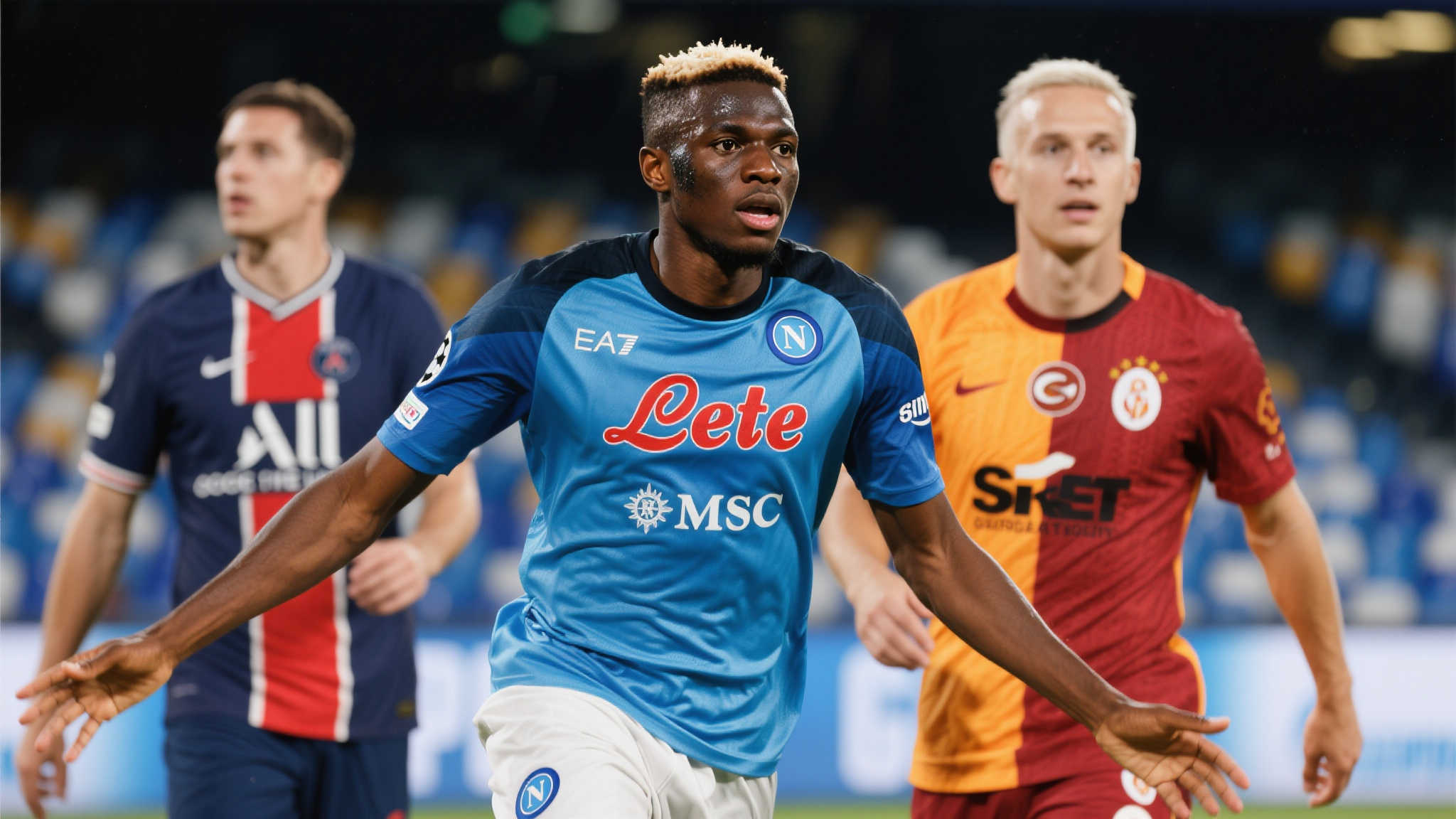 近年来，那不勒斯前锋奥斯梅恩凭借一系列高光表现成为