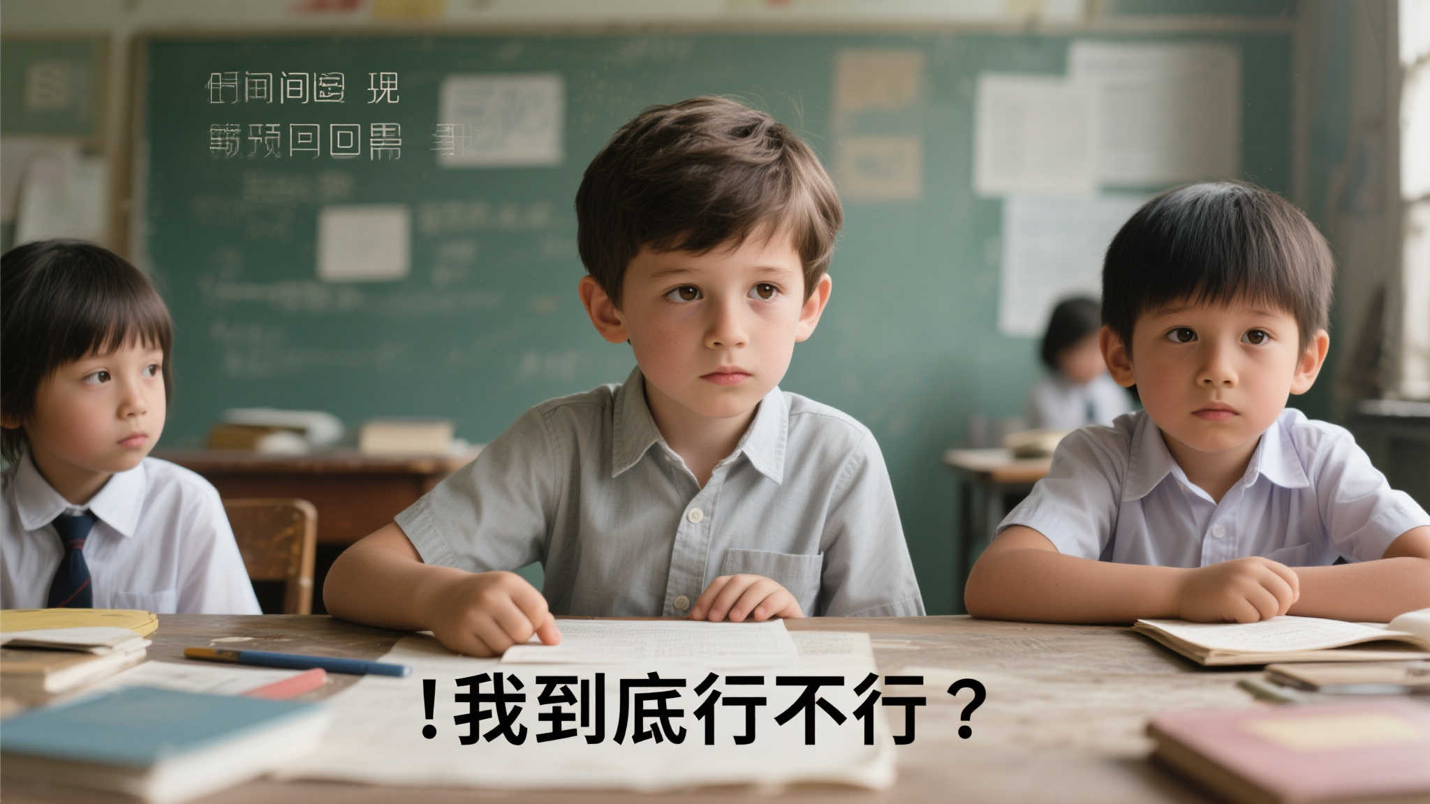 令人反复思考的是——若时间倒回至他的童年，那时候错